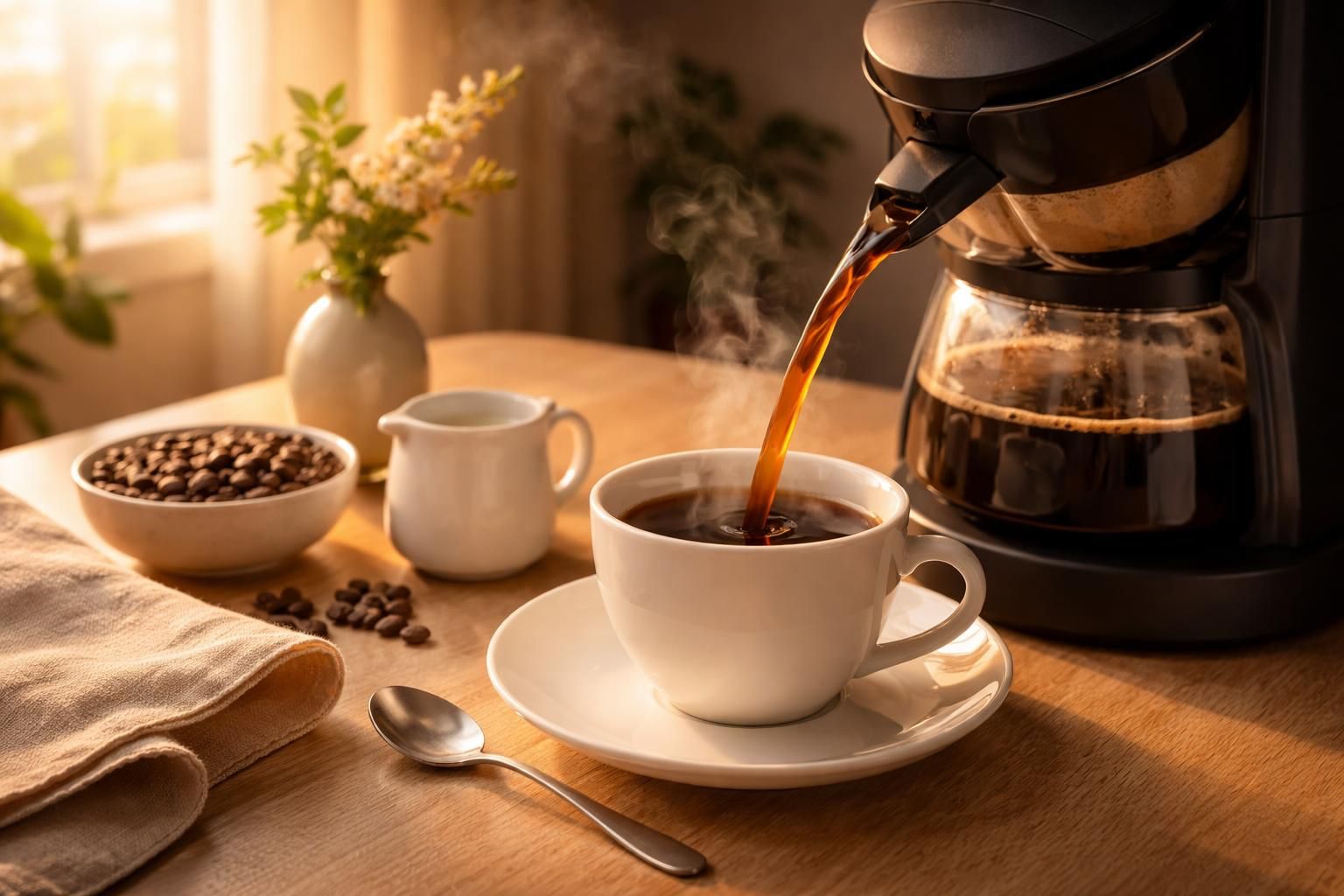 découvrez comment une cafetière filtre peut transformer votre café du matin en un rituel savoureux et réconfortant. astuces et conseils pour un café parfait à chaque tasse.