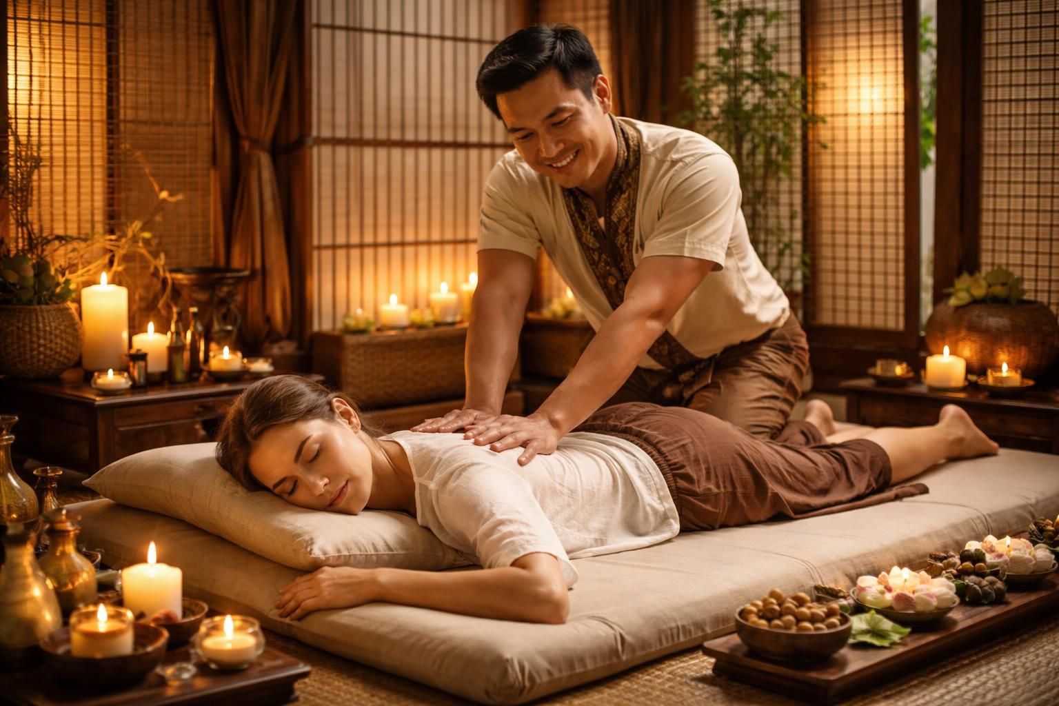 découvrez pourquoi le massage thaï est considéré comme l'un des soins bien-être les plus complets, alliant relaxation, étirements et stimulation énergétique pour un bien-être optimal.