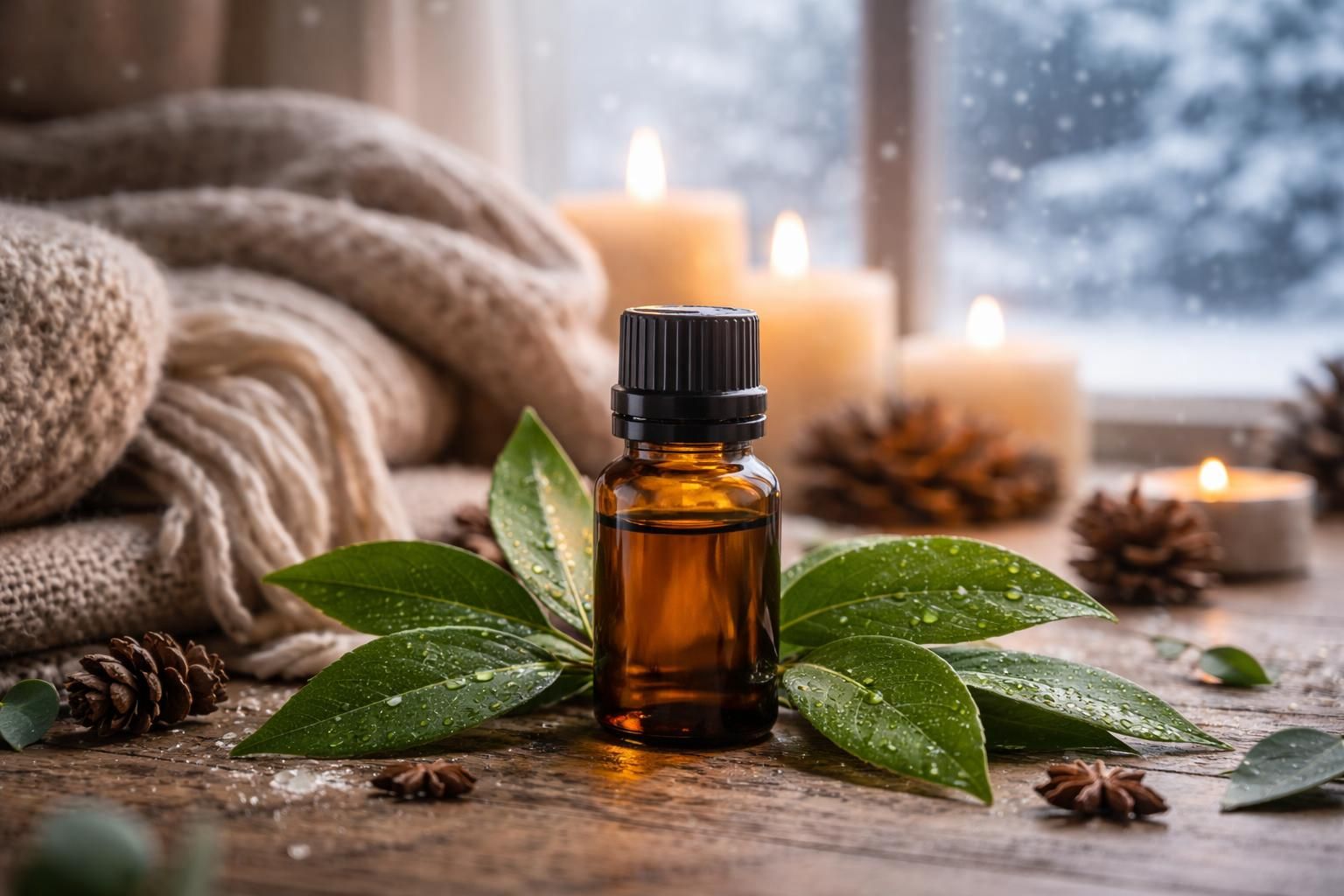 découvrez les bienfaits du ravintsara, l'huile essentielle incontournable pour un hiver serein, idéale pour renforcer vos défenses naturelles et apaiser votre esprit.