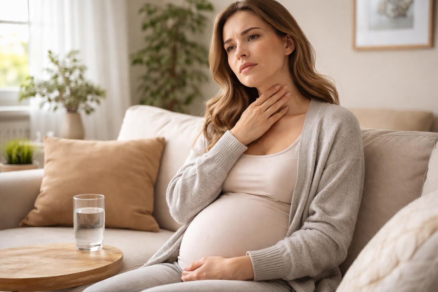 découvrez les causes de la sensation de boule dans la gorge pendant la grossesse, entre stress et reflux, et apprenez à mieux gérer ce symptôme courant pour votre confort.