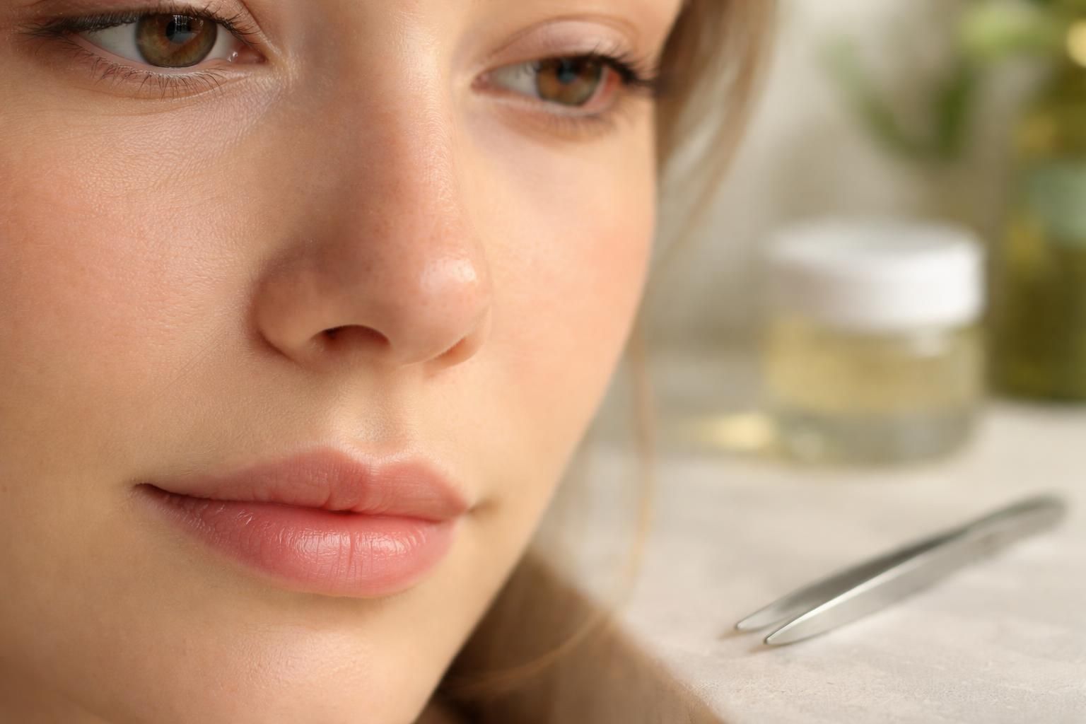 découvrez ce que signifie la présence d'un mini poil sur le nez et apprenez les meilleures méthodes pour l'éliminer efficacement.